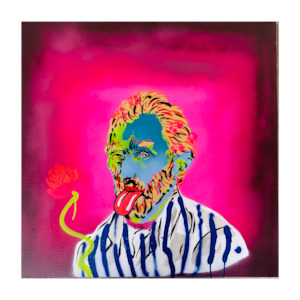 Rush Original Artwork: RUSH - Vincent With Stone's Tongue