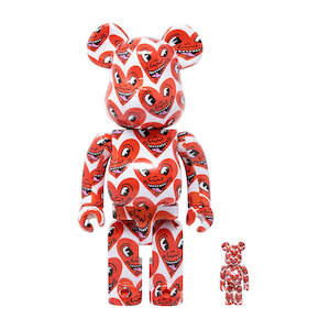 Keith Haring Prints Limn Gallery Nz: BE@RBRICK - Keith Haring #6 400%