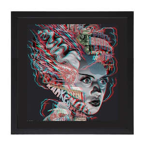 Tristan Eaton Limn Gallery Nz: Tristan Eaton - 3D Bride of Frankenstein