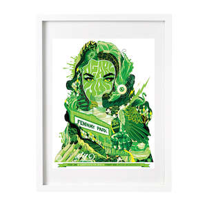 Tristan Eaton Limn Gallery Nz: Tristan Eaton - Fenway Park (Pearl Jam)