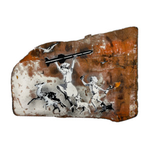 Component Limn Gallery Nz Urban Art: Component - Desensitised To State Of War