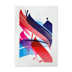 Madc Limn Gallery Nz Urban Art: MadC - Miami (Unframed)