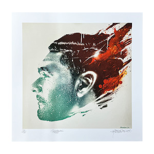 Askew One Limn Gallery Urban Art Nz: ASKEW ONE - Benjamin (Unframed)