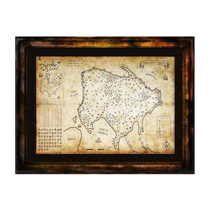 Space Invader - Invasion Djerba Island Map