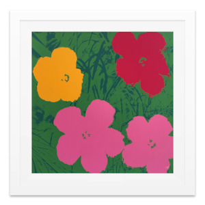 Andy Warhol Limn Gallery Urban Art Nz: Andy Warhol - Flowers 11.68