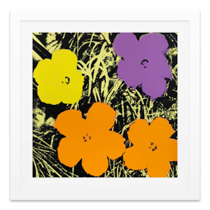 Andy Warhol Limn Gallery Urban Art Nz: Andy Warhol - Flowers 11.67