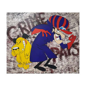 William Kate Limn Gallery Urban Art Nz: William & Kate - Crime Pays