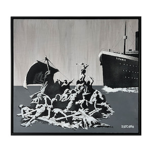 Zedsy Limn Gallery Urban Art Nz: ZEDSY - Into the Fire | Monochrome