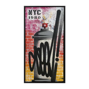 SEEN - NYC 1980 Spray Can Tag