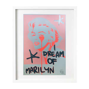 Pure Evil Screenprints Limn Gallery Urban Art Nz: Pure Evil - I Dream of Marilyn | Handfinished