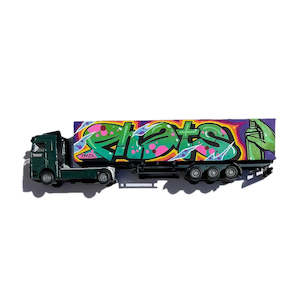 Phat1 Tmd Original Artwork Urban Art Nz: PHAT1 TMD - Graffiti Truck