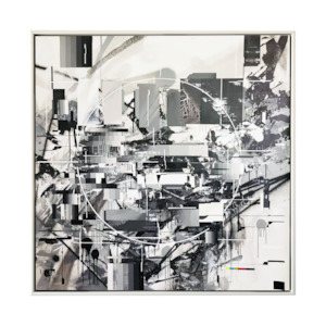 Markus Genesius Wow123 Limn Gallery Urban Art Nz: Markus Genesius / WOW123 - Endless | Monochrome