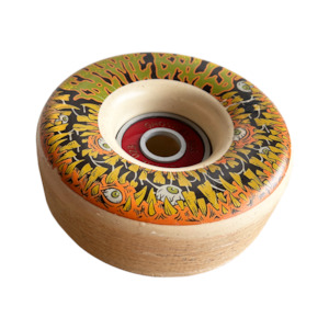 Ghostcat Limn Gallery Urban Art Nz: Ghostcat x 90's Design 2 - Skate Wheel | Freestyle
