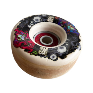 Ghostcat Limn Gallery Urban Art Nz: Ghostcat x Smeagol Doesart - Skate Wheel | Freestyle