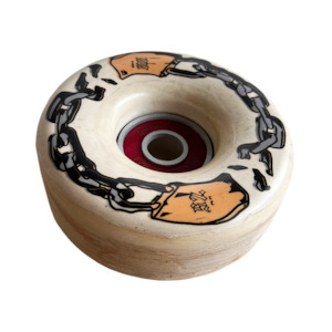 Ghostcat Limn Gallery Urban Art Nz: Ghostcat x Josh Bradshaw - Skate Wheel | Freestyle