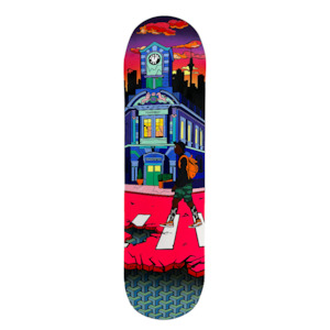 Shawnee Tekii Limn Gallery Nz Urban Art: Shawnee Tekii - Skate Deck | Freestyle