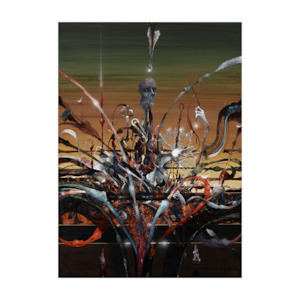 Jacob Yikes Original Artwork Limn Gallery Urban Art Nz: Jacob Yikes - The Charade