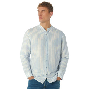 Summer Shirting 25: No Excess Granddad Linen Shirt