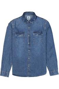 Garcia: Garcia Used (Denim L/S)