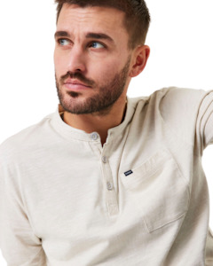 Beige Long Sleeve T-Shirt