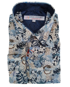John Lennon Floral  Multi Shirt JLW2536