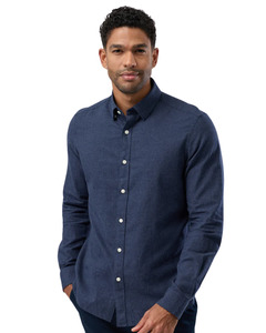 Brooksfields Shirting: Brush Cotton Shirt BFS1162