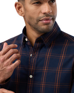 Brooksfields Shirting: Brushed Cotton Shirt