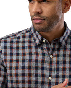 Brooksfields Shirting: Brushed Cotton Shirt BFS1161