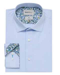 Brooksfields Shirting: Brooksfield Easycare Shirt BFC2602
