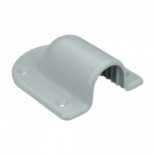 1 10 Electrical: Wall Clamp - Grey