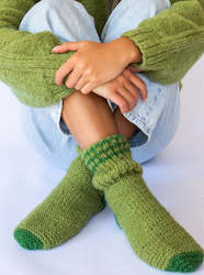 Accessories: Mi Casa Socks Meadow