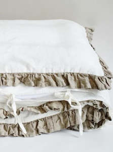 Linen Bedding: Linen Baby Bed Set