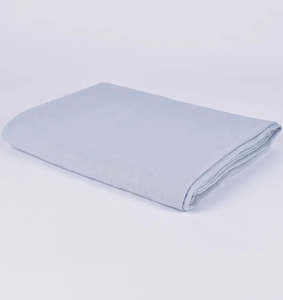 Linen Table Cloth Pale Blue