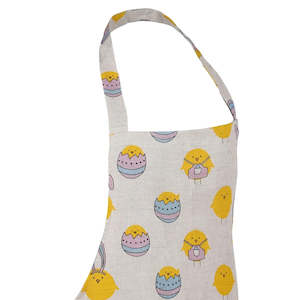 Homeware: Linen/Cotton Apron Easter