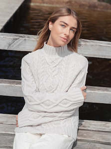 Woman: Merino/Cashmere Sweater Lina