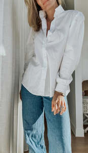 Womens Linen Shirts: Gracie Shirt Cotton