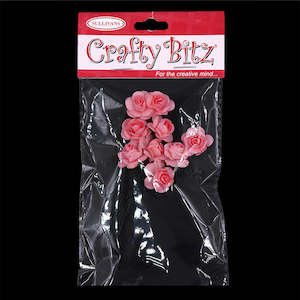 Crafty Bitz Flower Bunch, Mid Pink