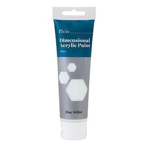 Ficio Zinc White - Dimensional Acrylic Paint 100ml