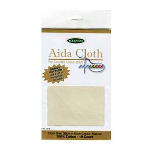 Aida Cloth: Sullivans Aida Cloth, Natural- 36x45cm