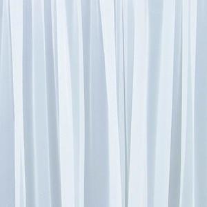 Curtains: Woven Voile Curtain Pack, Ivory- 213cm Drop