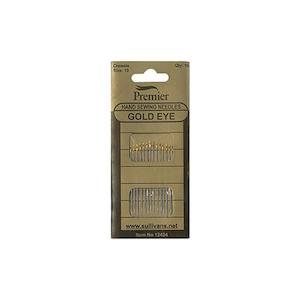 Haberdashery Essentials: Sullivans Hand Sewing Needles, Crewel / Gold Eye