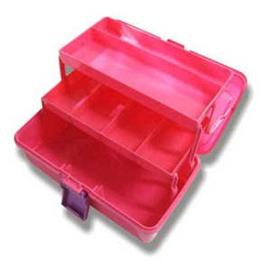 Craft Storage: Sullivans Organiser, Pink- 27cm x 14.5cm x 14.5cm