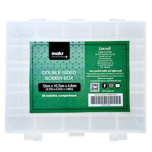 Craft Storage: Makr Double Sided Bobbin Box