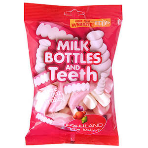 Milk Bottles And Teeth Candy- 140g