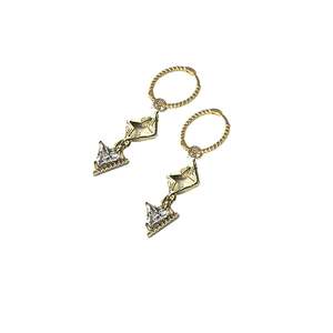 A Dusting of Jewels -  Bloom Studs | Gold