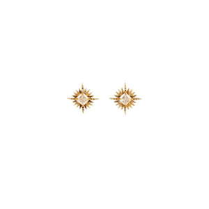 A Dusting Of Jewels: Starburst Studs | Gold