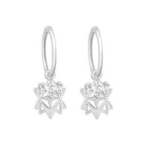 A Dusting of Jewels - Baroque Star Sleepers | Silver