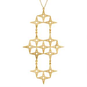 The North Star Necklace | Gold