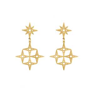 The Chaos Of Stars The Alignment Of Stars: Constellation Earrings | Gold