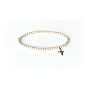 Beaded Bracelet Set  | Baroque Pearl